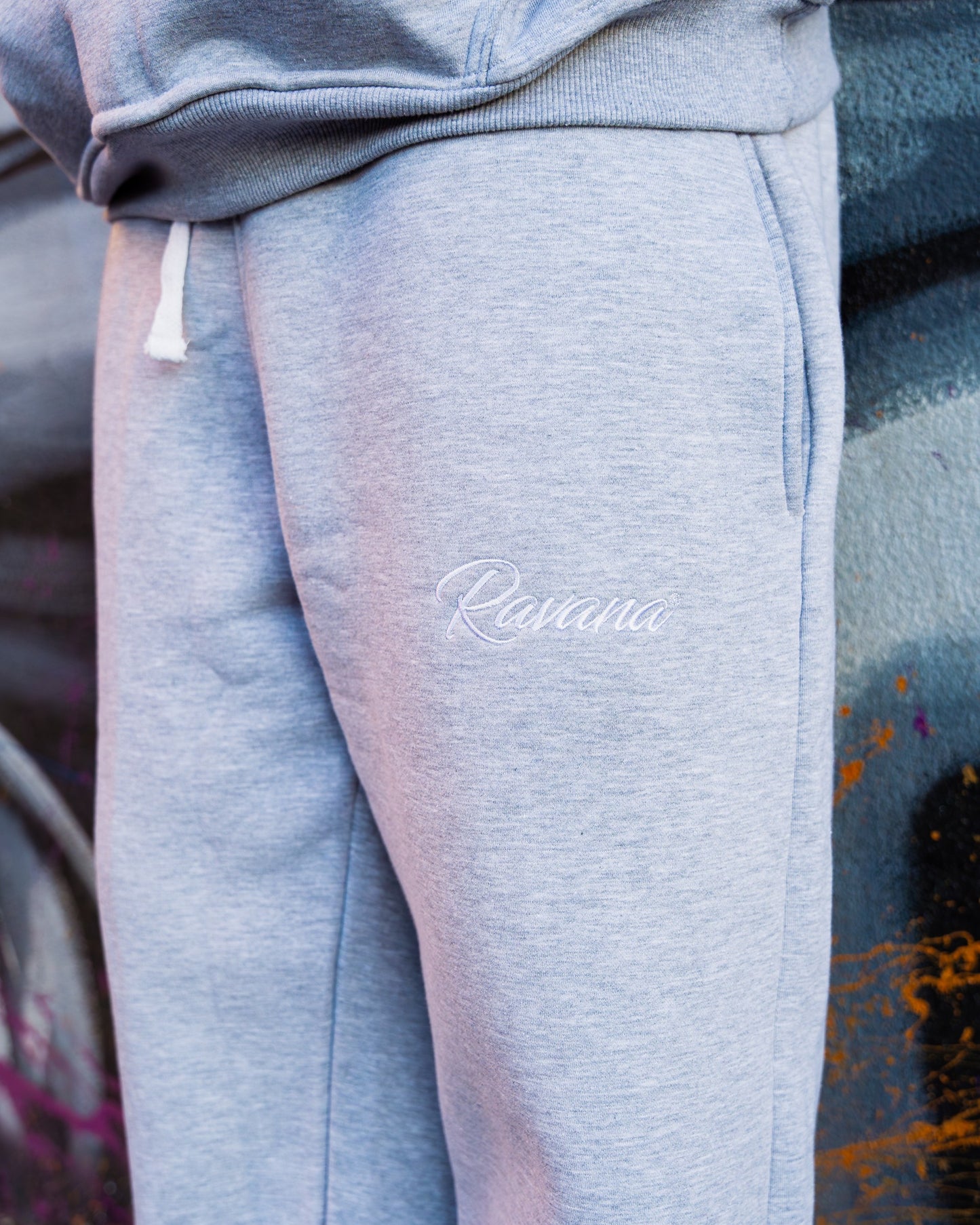 Ravana Luxury Full Gray Fleece Set