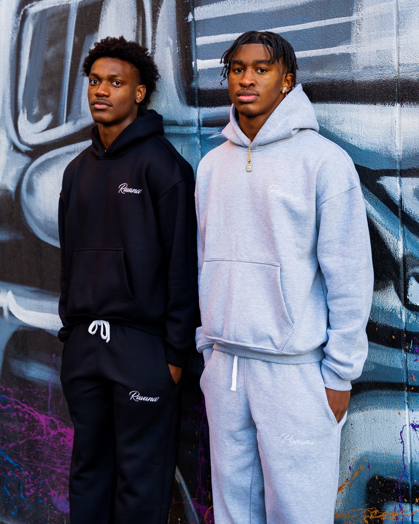 Ravana Luxury Full Black Fleece Set