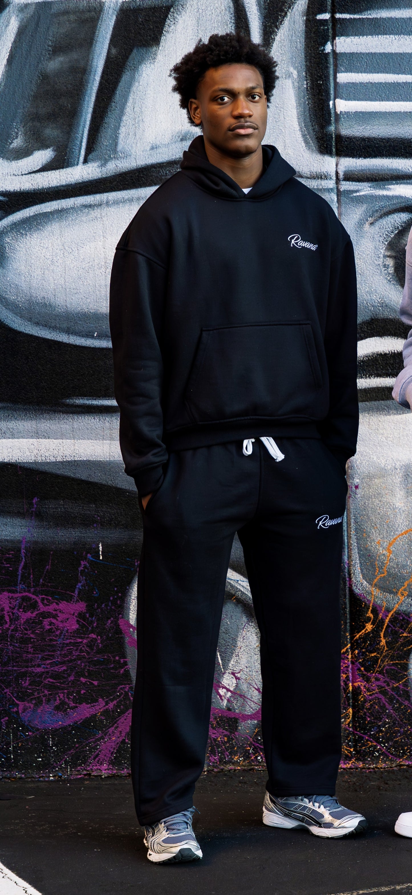 Ravana Luxury Full Black Fleece Set