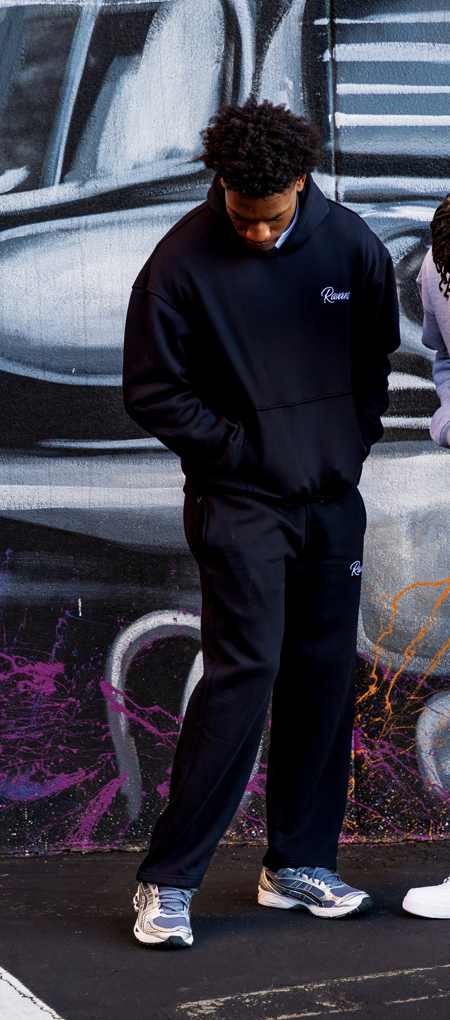 Ravana Luxury Full Black Fleece Set