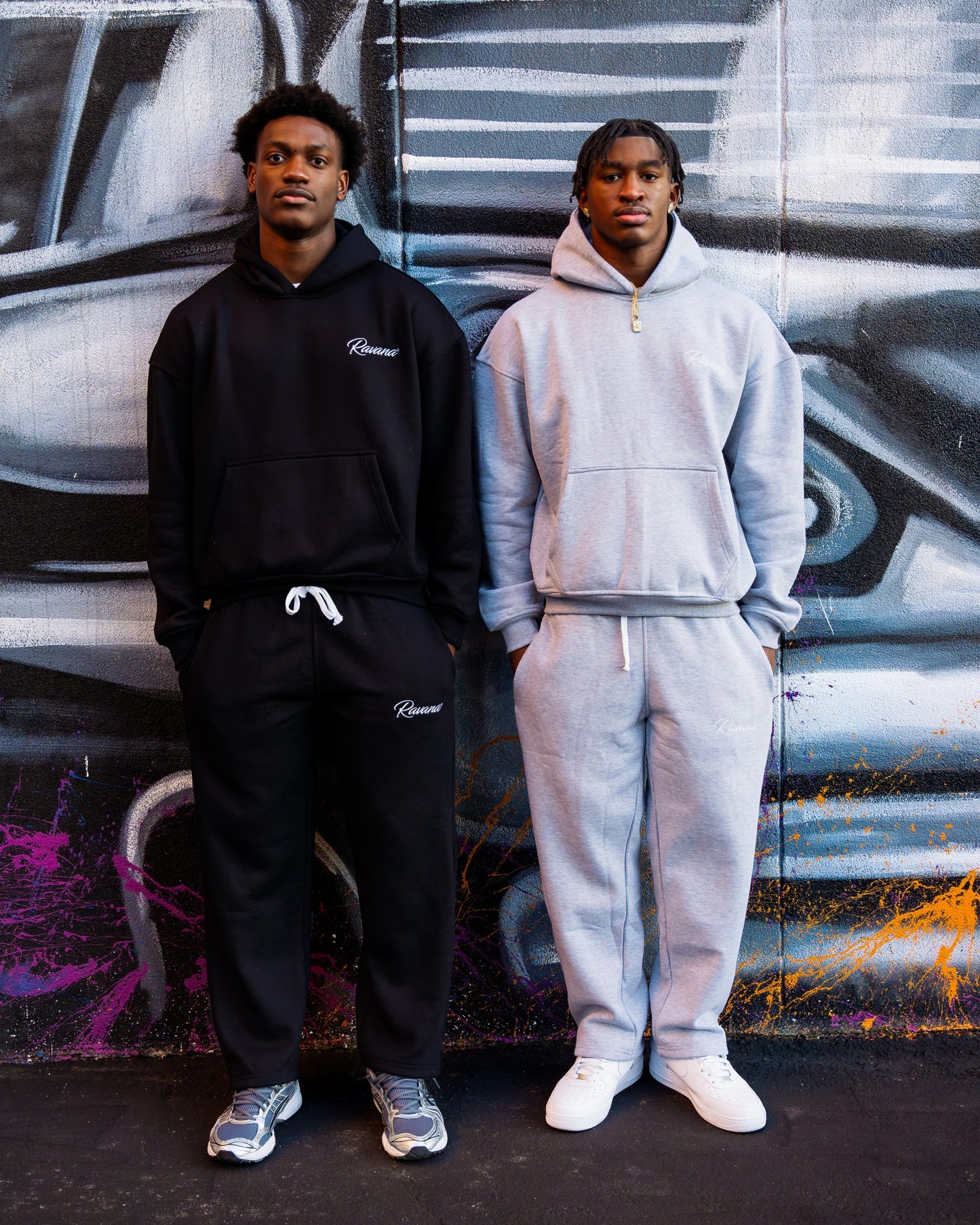 Ravana Luxury Full Black Fleece Set